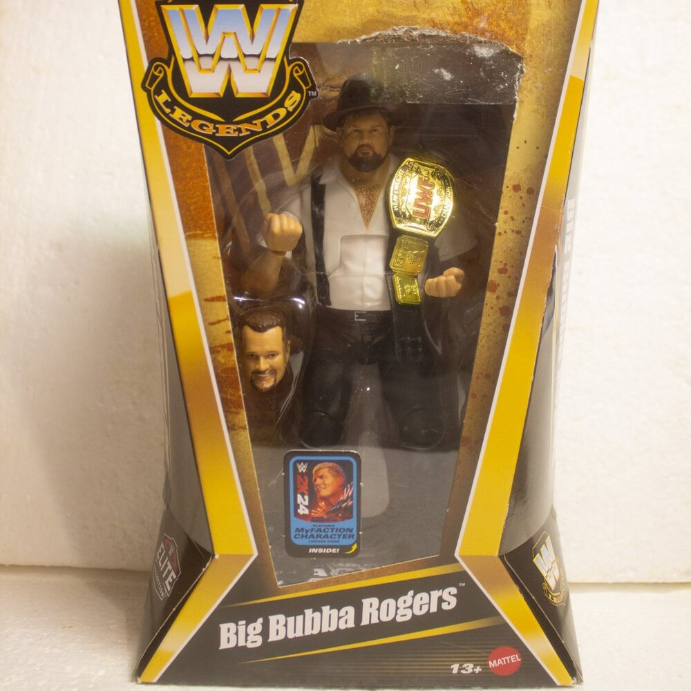 WWE Elite Collection Seris 23 Big Bubba Rogers Figure Still in Package